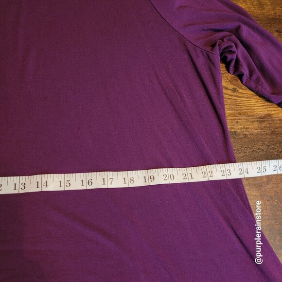 H By Halston A Line Tunic Top Size 2X Modal Soft Comfort Stretch Lagenlook - Picture 7 of 10